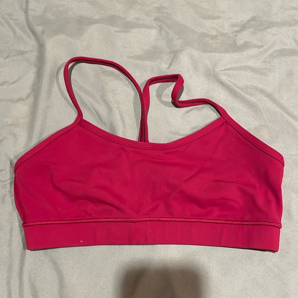 [lululemon] Flow Y Bra - True Red - 8